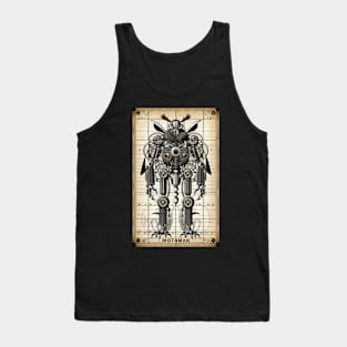 Mechanical steampunk mothman Tank Top